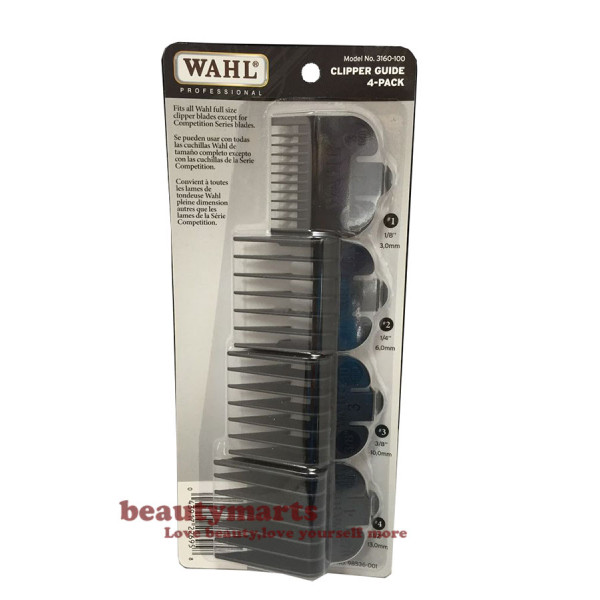 Wahl Clipper Guide 4 Piece Attachment Pack